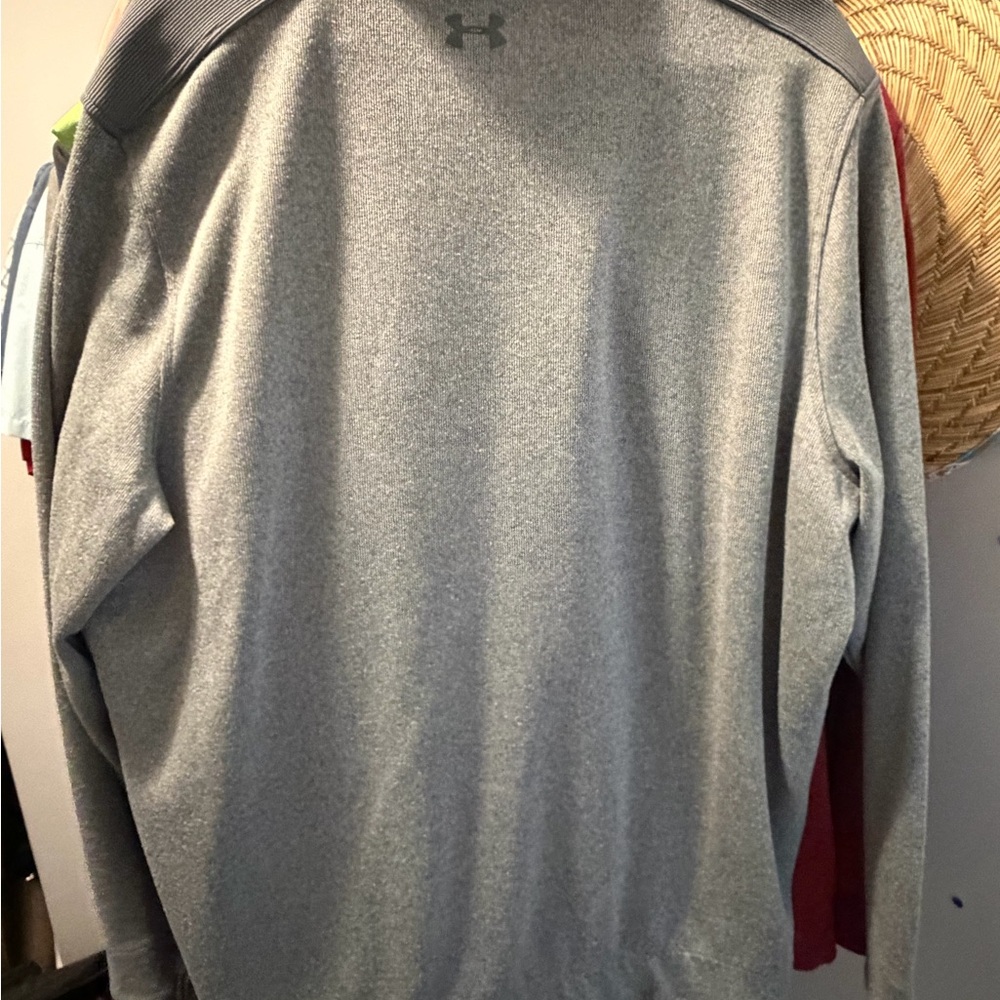 Under Armour Coldgear Gray Pullover - image 3